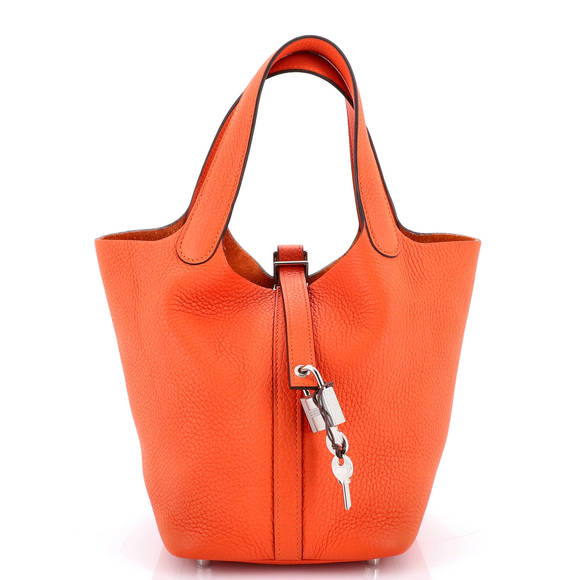 Hermes PM Picotin Lock Bag Clemence - Picture 1 of 6